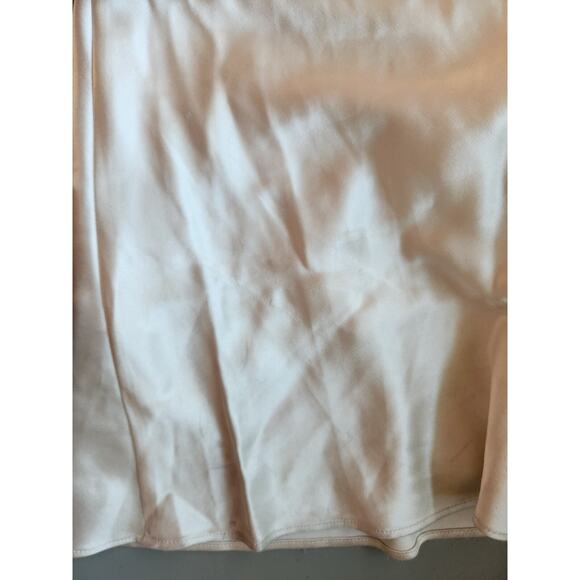 NWD Reformation Ronda Silk Wedding Gown Maxi Dress Sz 12 Ivory #4A453 - Picture 11 of 16